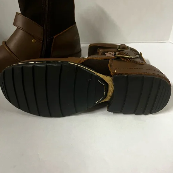 OSSTONE Men's Fashion Moto Boots - Leather Chukka Boots With Zipper, Casual Ankle Boots - View #12